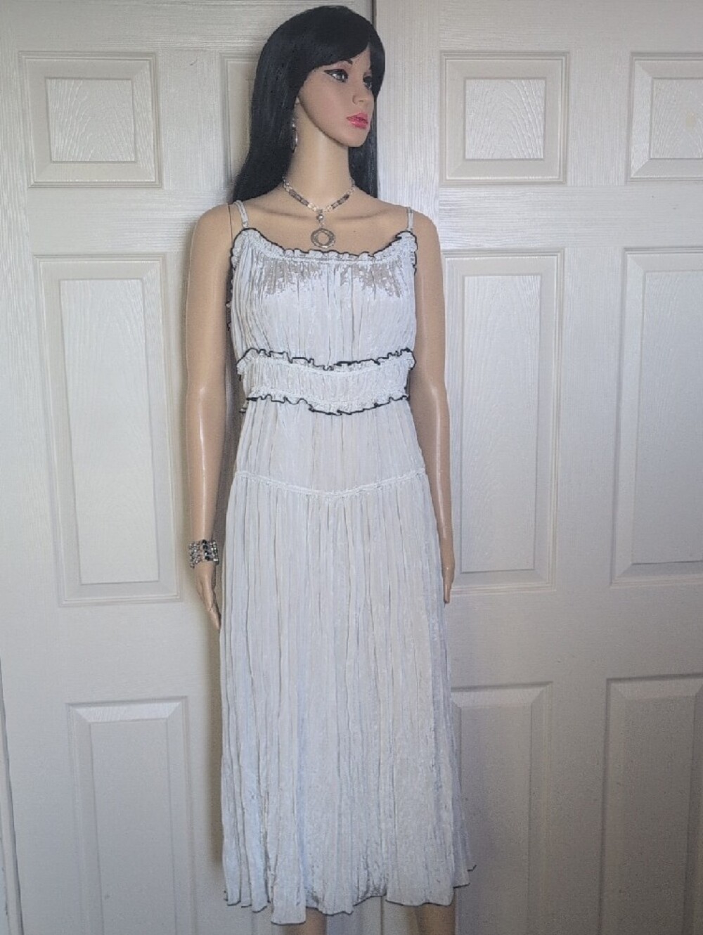 J.Crew accordion pleated dress